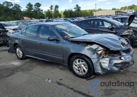 2004 Pontiac Grand Am Se z USA, uszkodzony, nr VIN 1G2NE52F54C248548